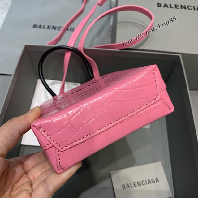 Balenciaga專櫃爆款mini手提購物袋 巴黎世家新潮迷你手機包 fyj1574